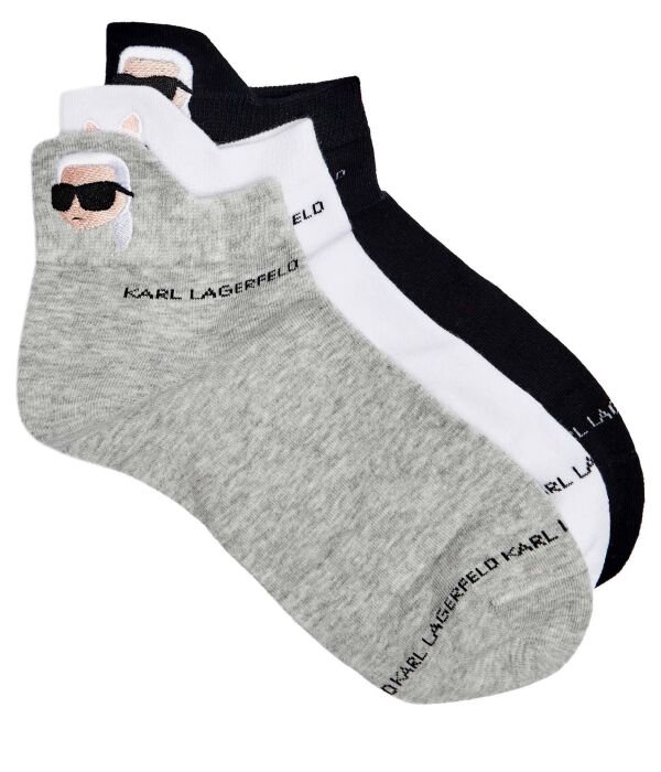 

Носки 3 шт. Karl Lagerfeld, серый