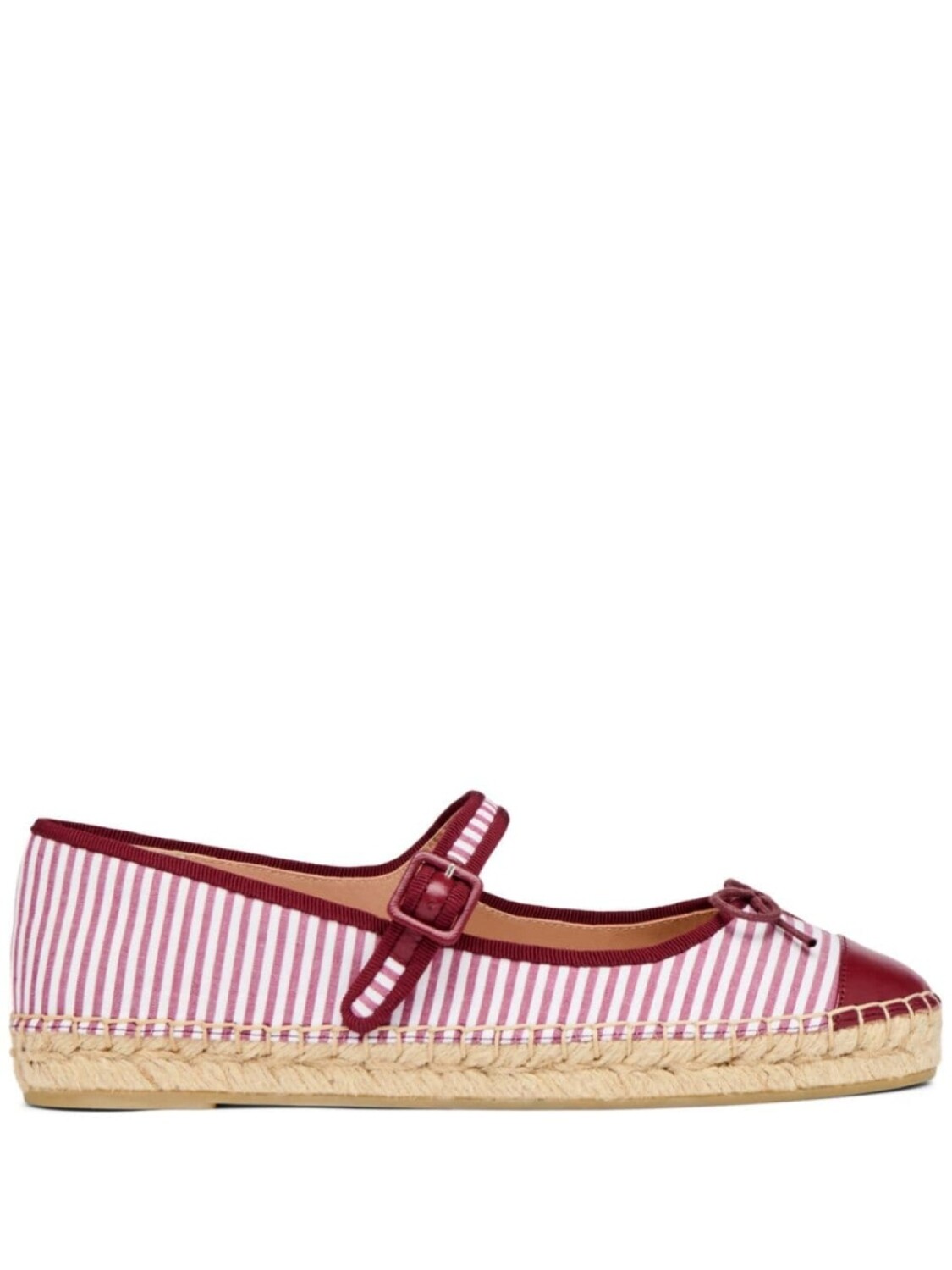 

Эспадрильи в полоску Malone Souliers, красный