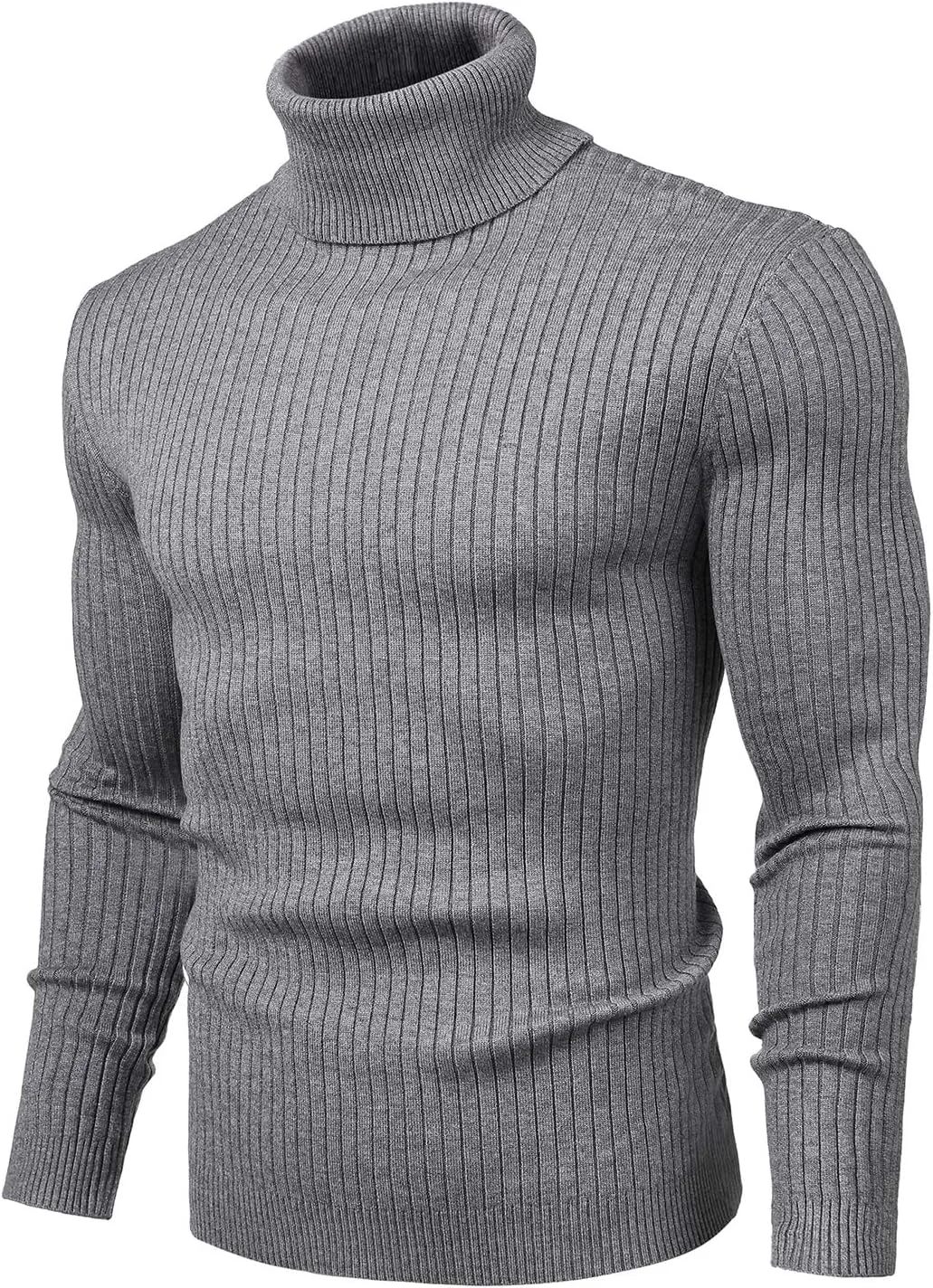 

Мужской водолазка Slim Fit мягкий трикотаж Juedoz