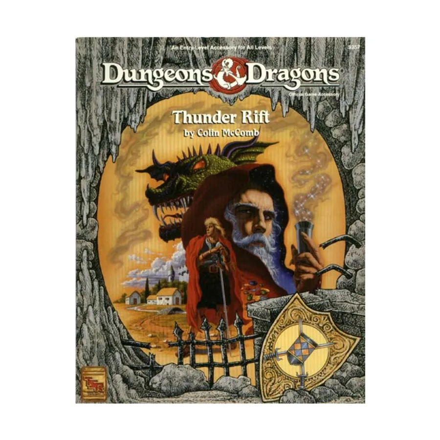 

Модуль Thunder Rift, Basic Dungeons & Dragons (Original Edition) - Modules & Adventures - Assorted