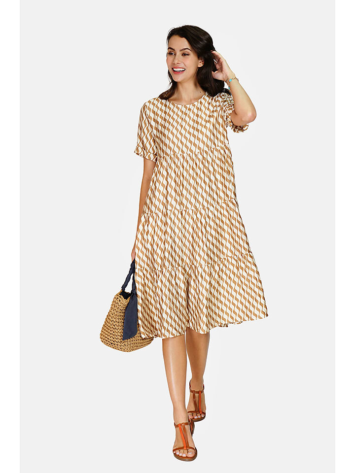 

Длинное платье Le Jardin du Lin, цвет beige/weiß