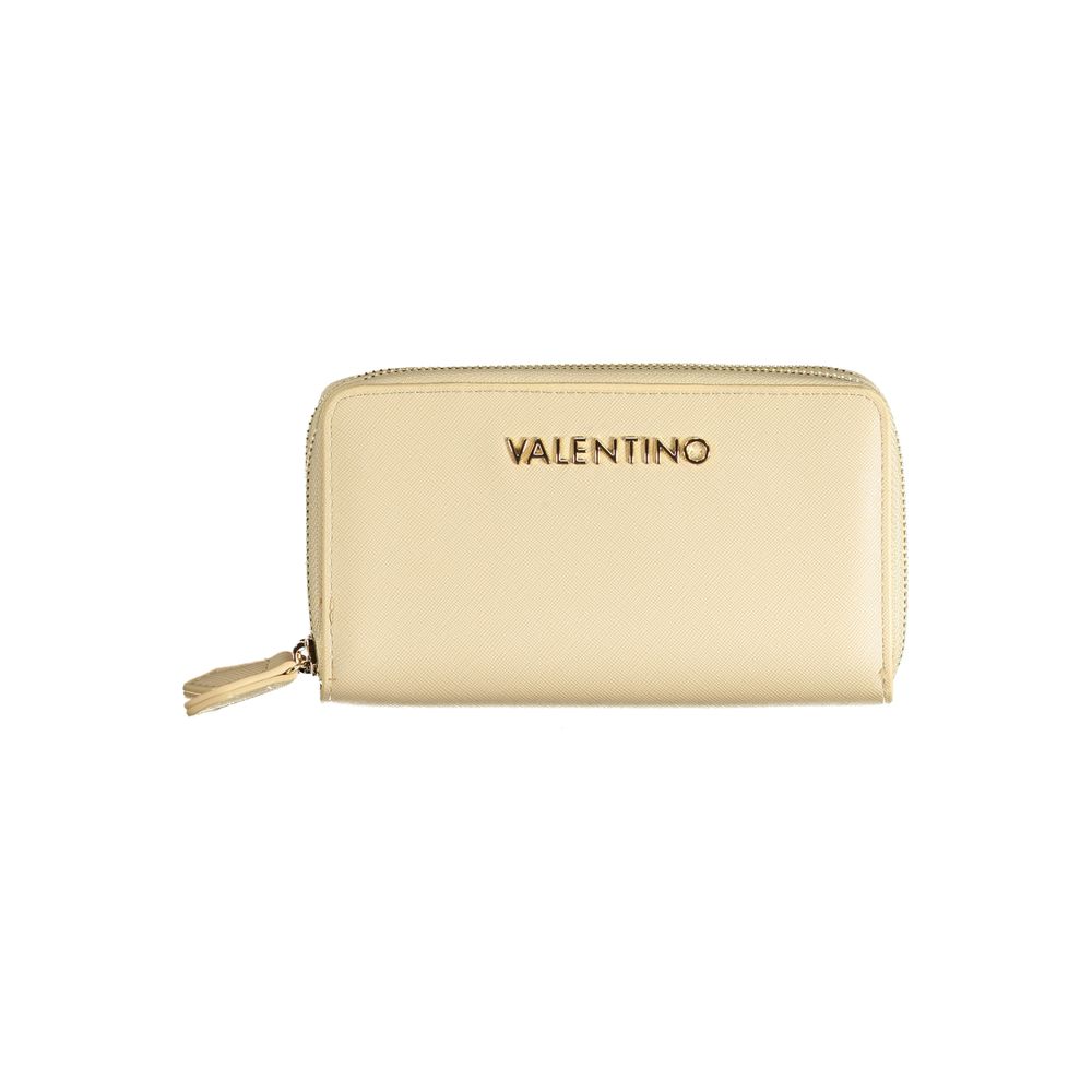 

Бежевый полиэтиленовый кошелек Valentino Bags