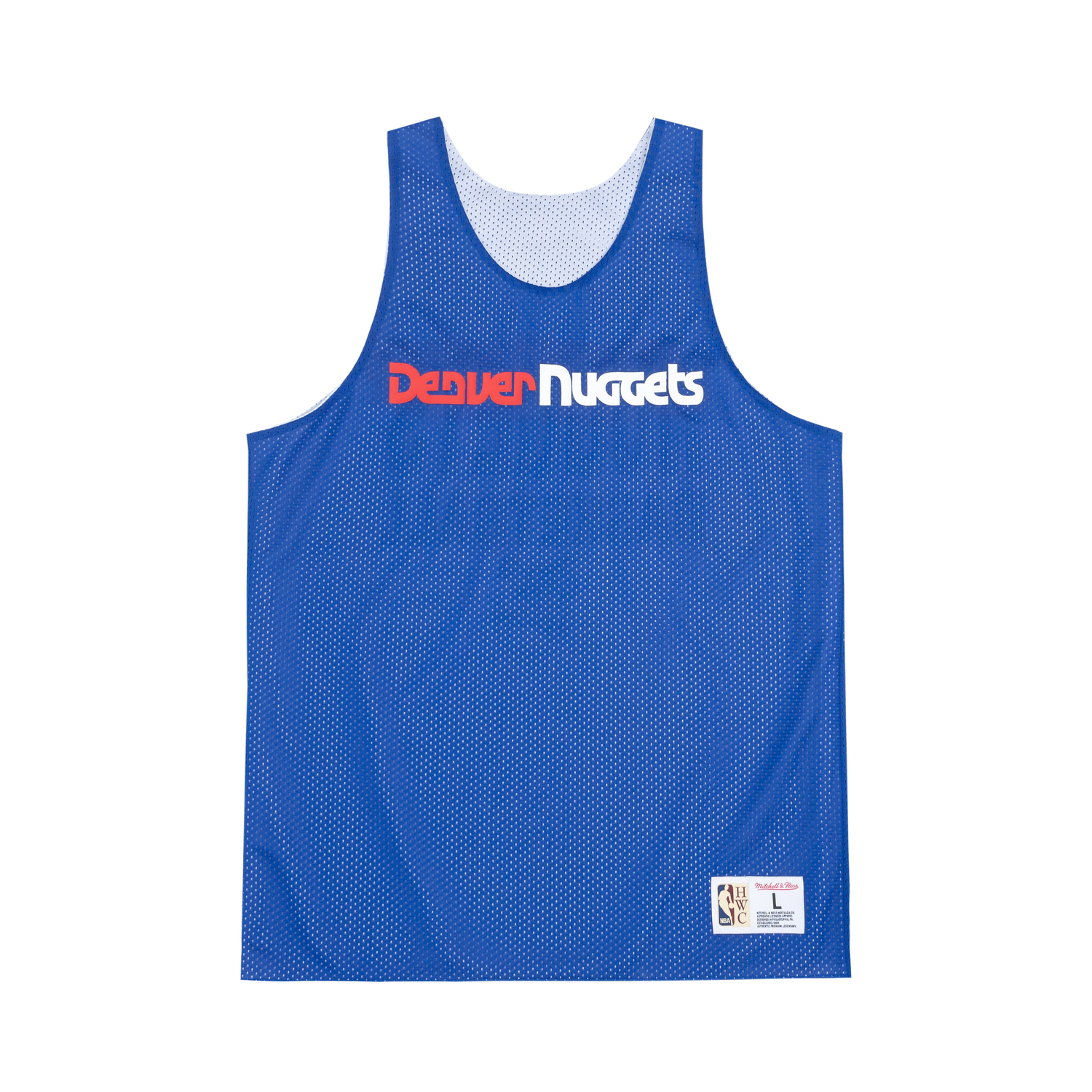 

Футболка баскетбольная Denver Nuggets Mitchell & Ness унисекс синяя