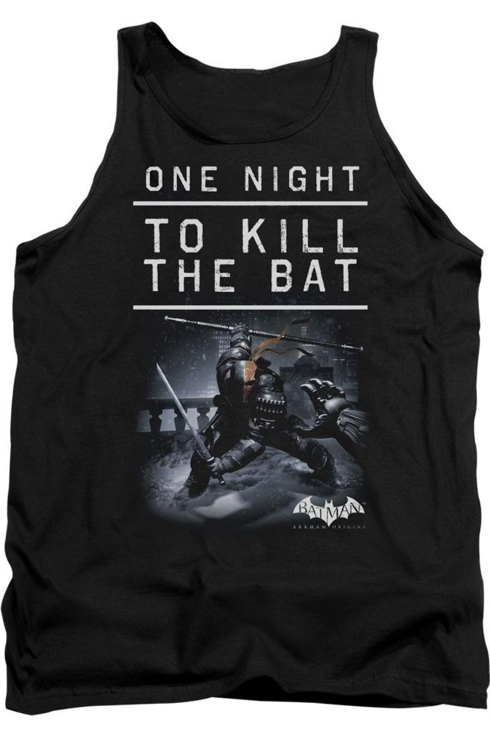 

Batman Arkham Origins One Night Майка для взрослых Gildan, черный