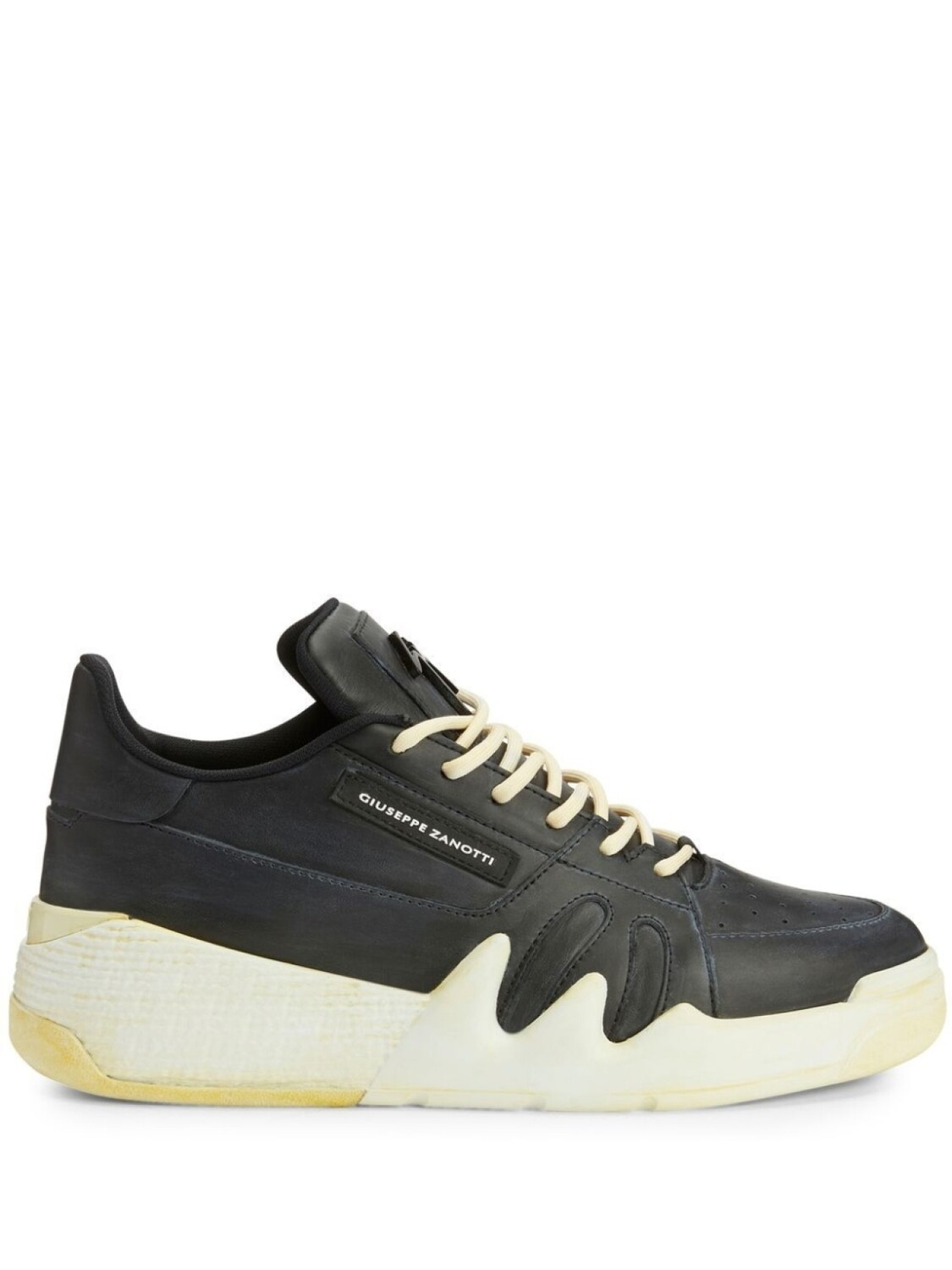 

Giuseppe Zanotti кеды с молниями, черный