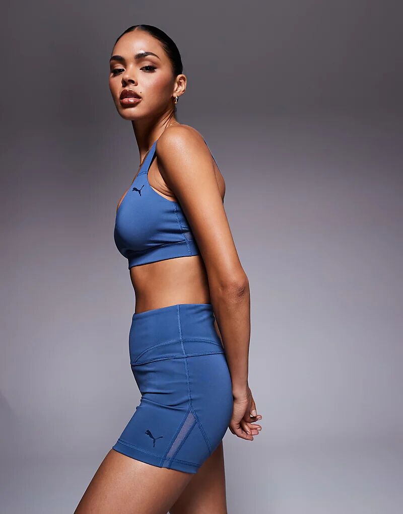 

Короткие колготки Puma Shape 3 дюйма цвета темный индиго