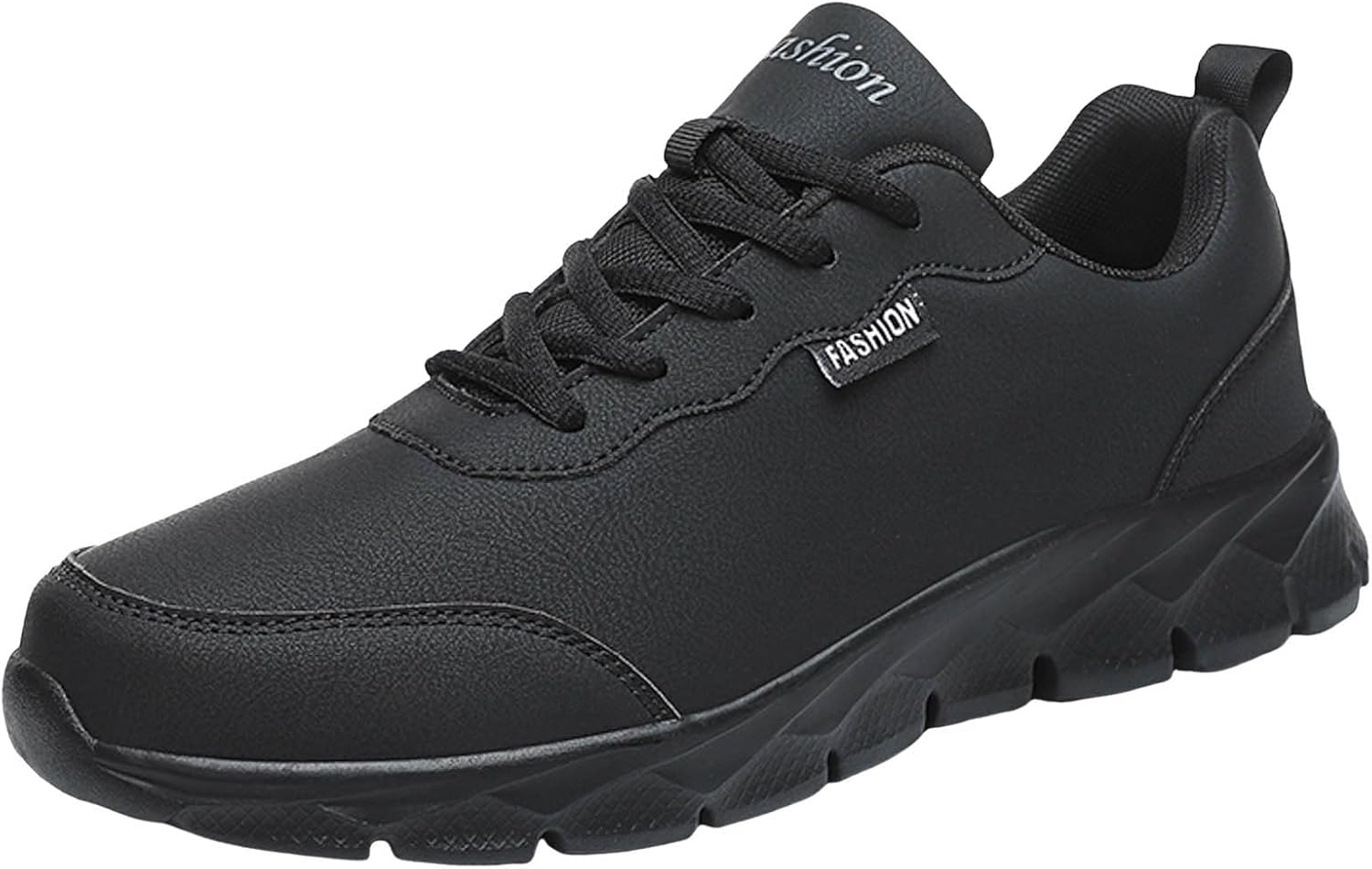 

Мужские слипоны для ходьбы, повседневные стильные кроссовки с эффектом памяти, ультралегкие, дышащие, модные, с нескользящей подошвой, поддержкой свода стопы, для отпуска, тренировки в спортзале, широкая полнота Generic, черный