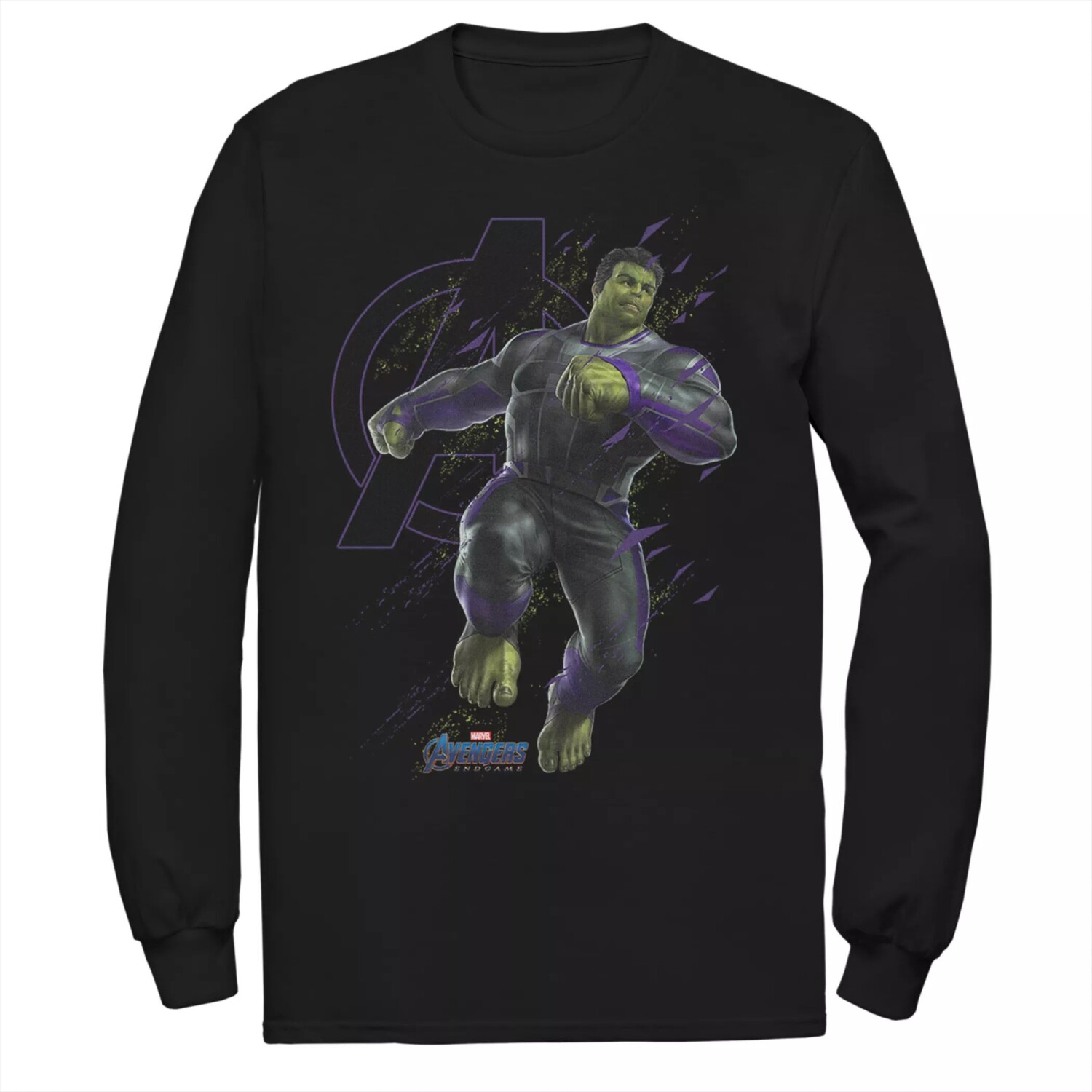 

Мужская футболка Marvel Avengers Endgame Hulk Space Particles Licensed Character