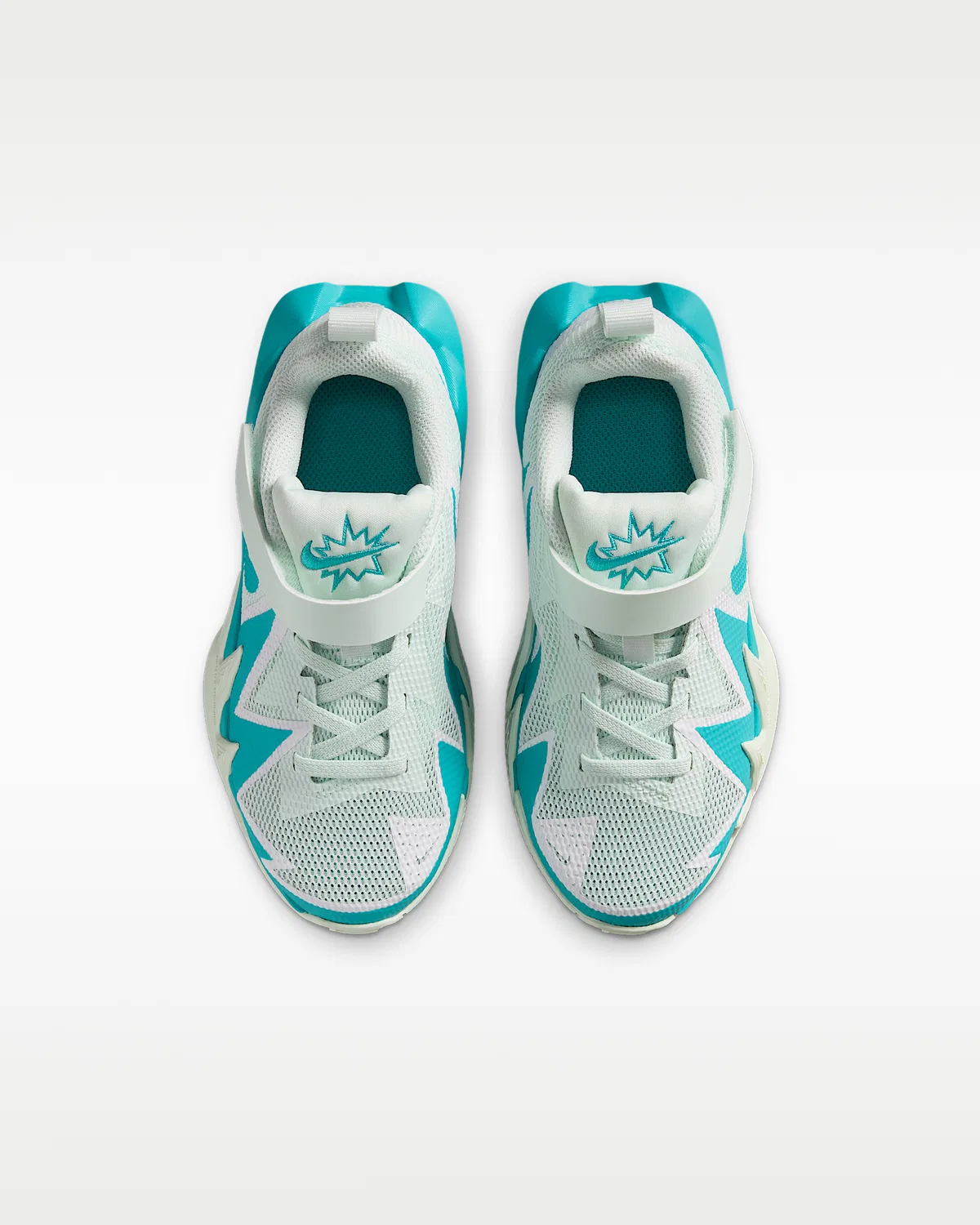 Кроссовки баскетбольные Nike S.T. Dynamite для маленьких детей, Barely Green/White/Dusty Cactus — фото 4