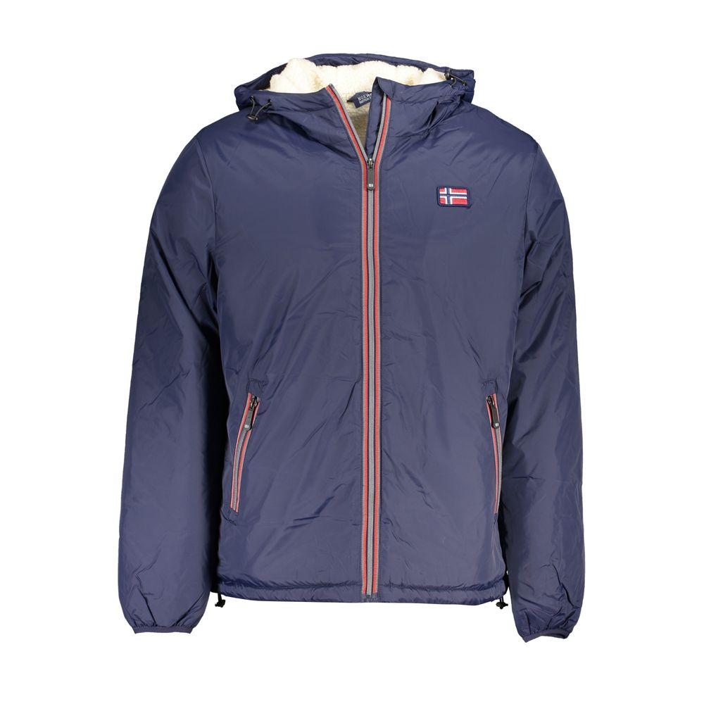 

Элегантная куртка с капюшоном и длинными рукавами Geographical Norway, синий
