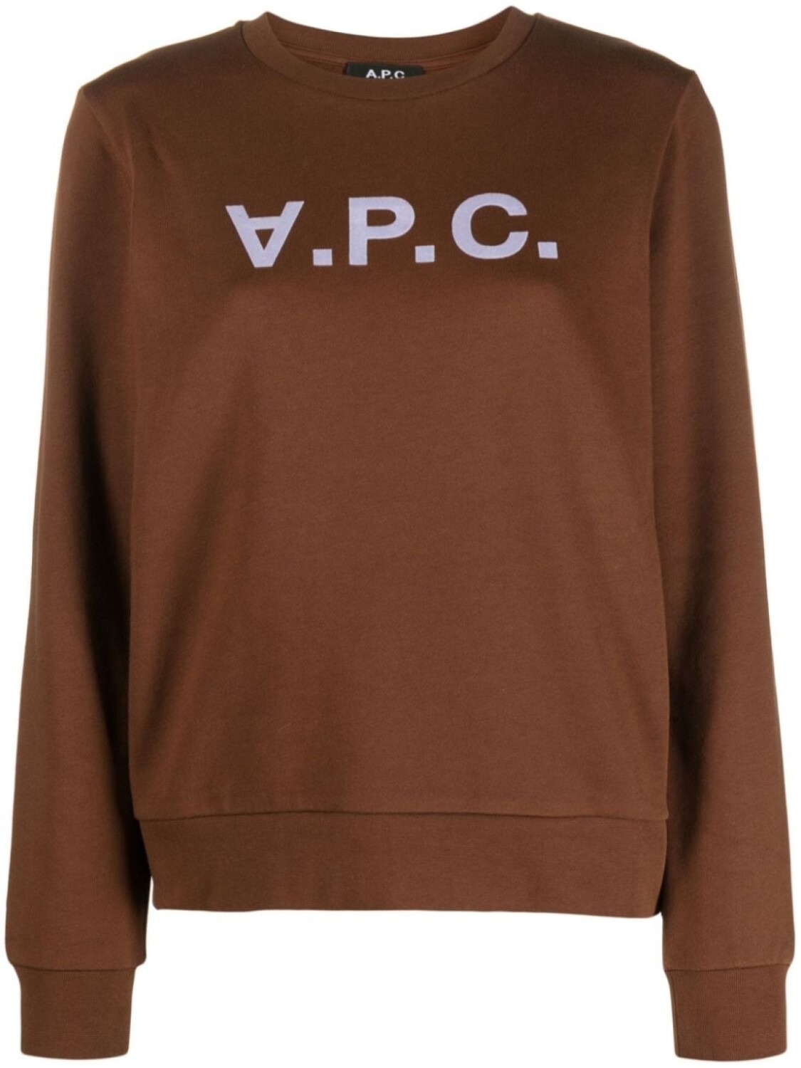 

A.P.C. толстовка с логотипом, коричневый