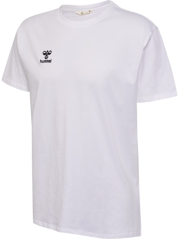 

Футболка "Hmlgo 2.0 T-Shirt S/S" белого цвета Hummel