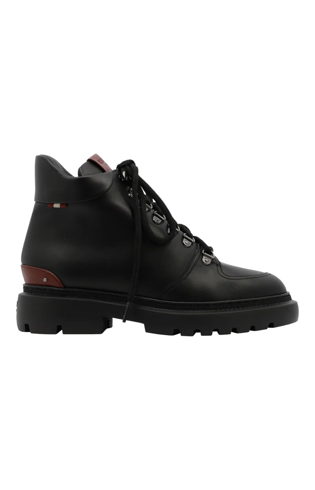 Ботинки мужские Bally Valiant 6239847 из черной телячьей кожи — фото 2