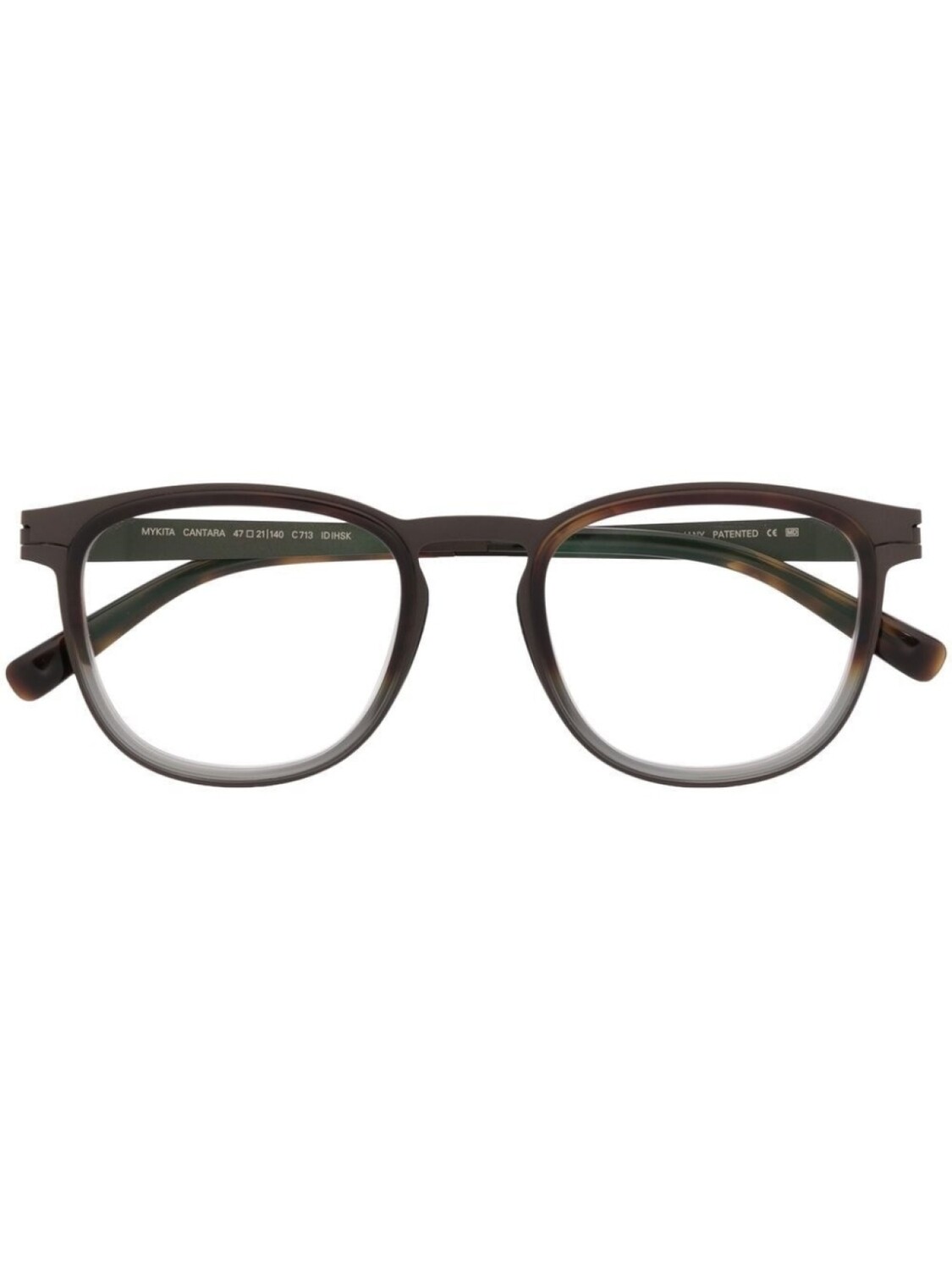 

Mykita очки Cantara в квадратной оправе, коричневый