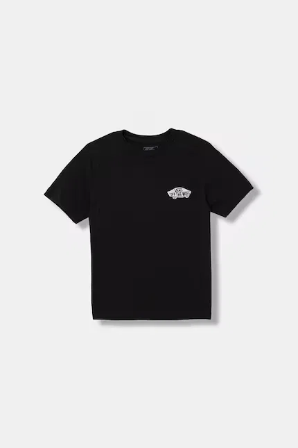 Футболка детская хлопковая Vans, черный