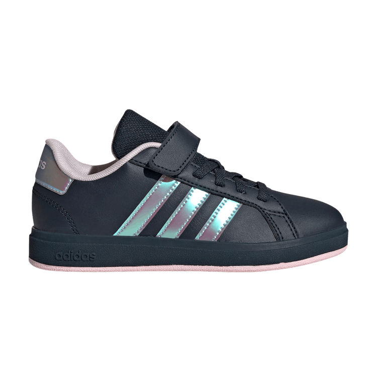 

Кроссовки adidas Grand Court 2.0 C 'Aurora Ink Iridescent Pink', синий