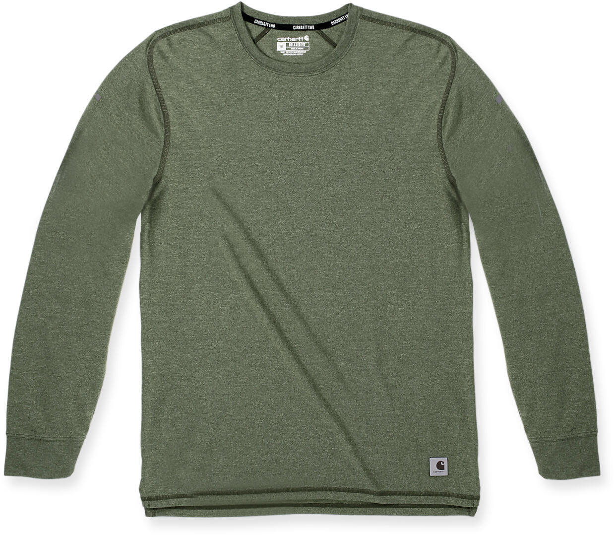 

Лонгслив Carhartt Lightweight Durable Relaxed Fit Longsleeve, темно-зеленый