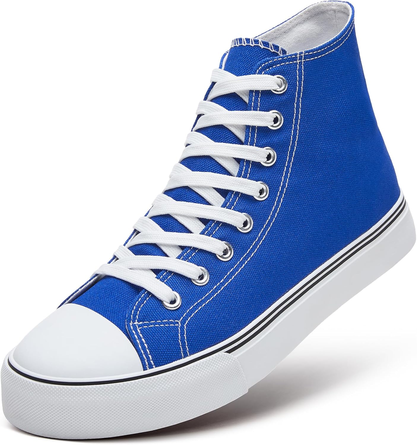 

Мужские высокие кеды ZGR из холста с шнуровкой, классические повседневные прогулочные туфли, синий