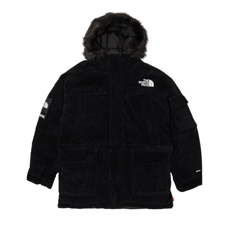 

Парка Supreme x The North Face Suede 600-Fill Down Parka, черный