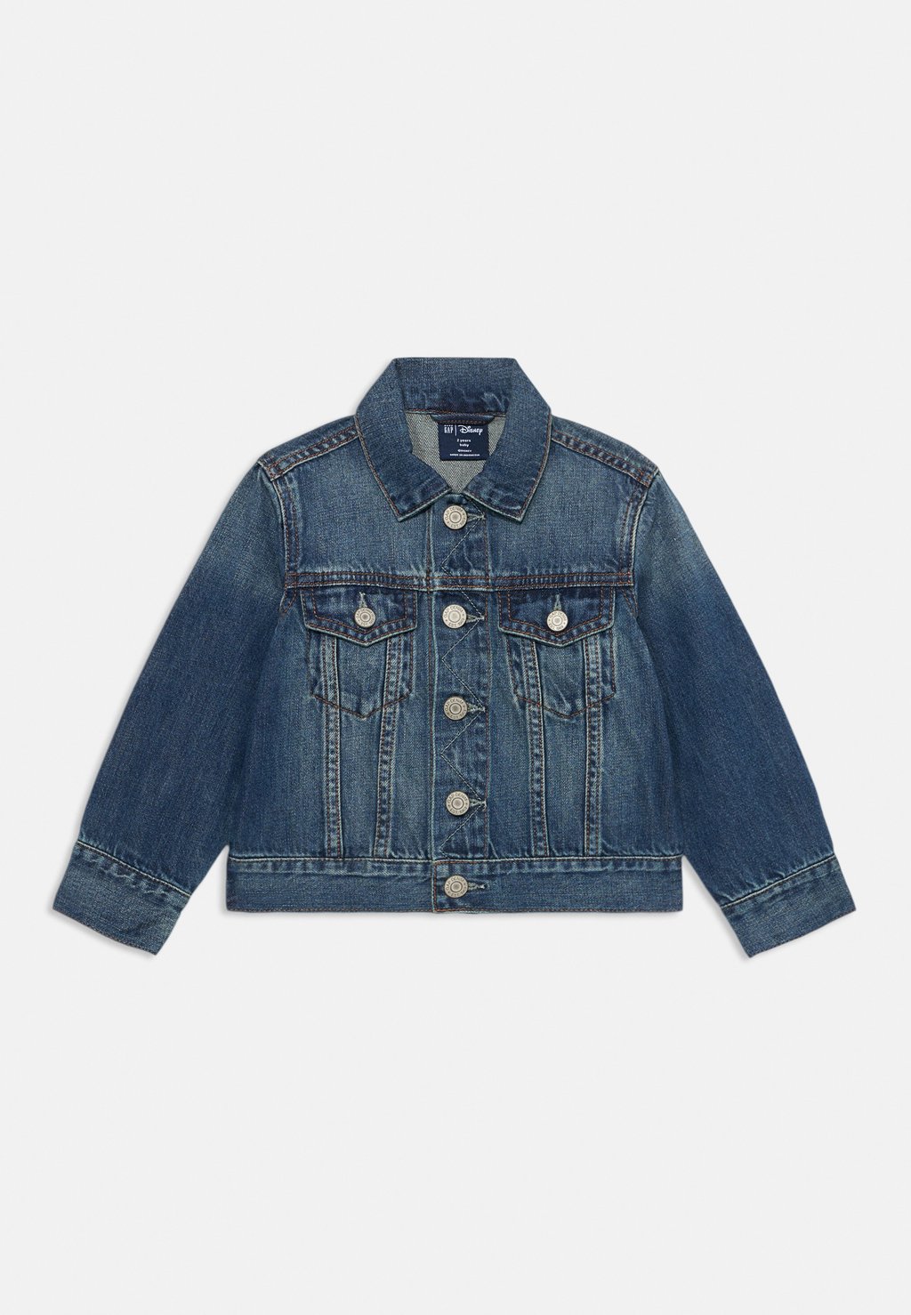

Джинсовая куртка DISNEY JACKET TODDLER BOY GAP, цвет Blue Denim