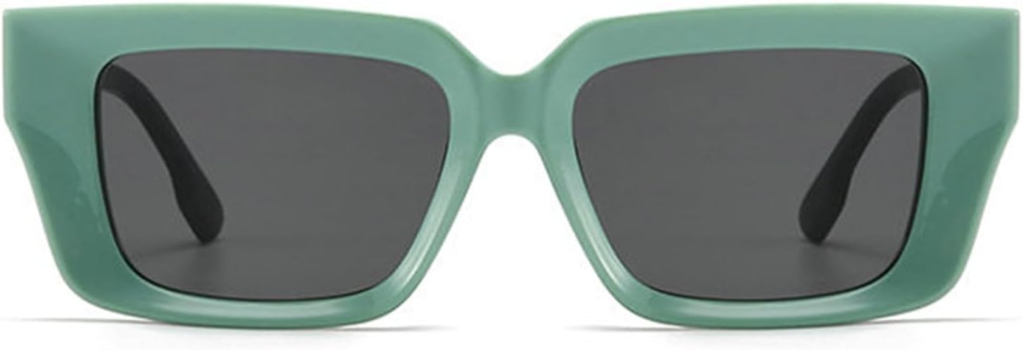 

Willochra Fashion Square Женские роскошные солнцезащитные очки в винтажном дизайнерском стиле, конфетные цвета, прозрачный градиент, мужские панк-солнцезащитные очки F27, C5