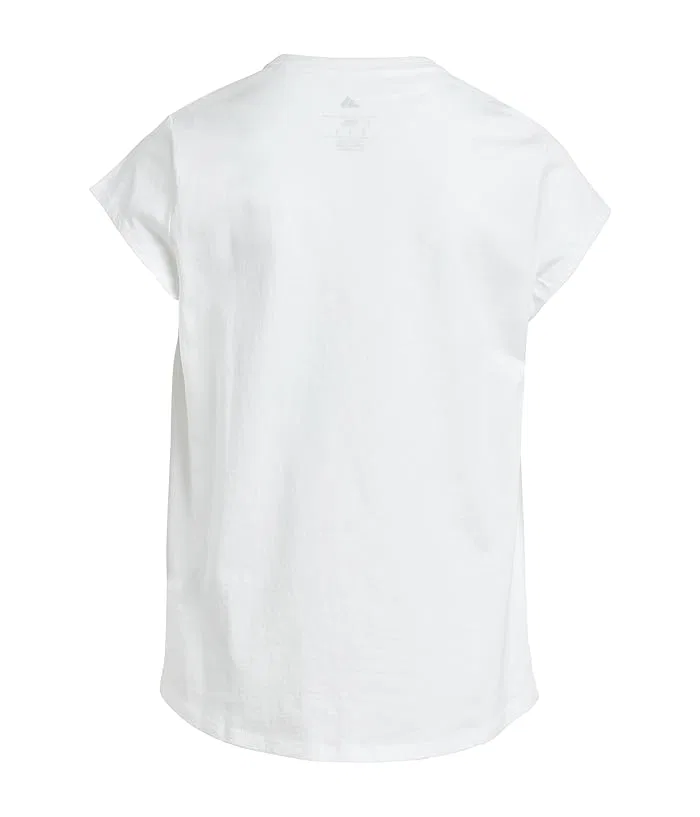 Футболка с коротким рукавом Cap Sleeve Tee Adidas Kids, White — фото 2