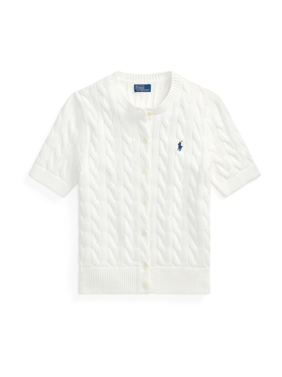 

Вязаный кардиган Polo Ralph Lauren, белый