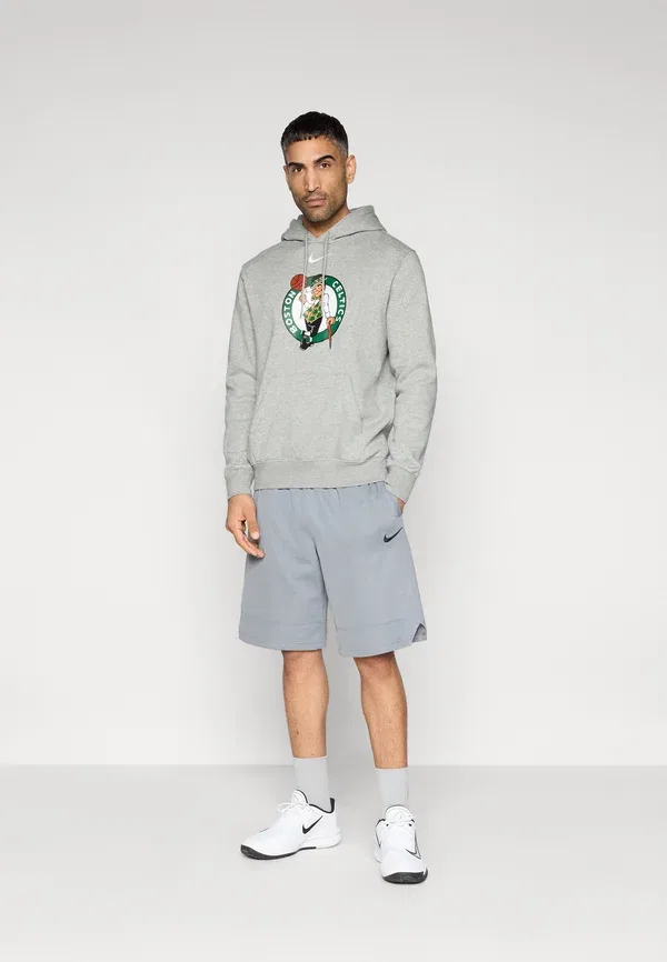 Футболка Nike Performance Boston Celtics Bos Club Logo Club Wear, темно-серый меланж — фото 2