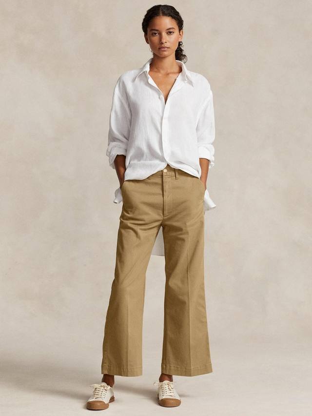 

Широкие брюки-чинос Ralph Lauren, цвет Montana Khaki