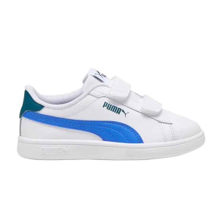 

Кроссовки Puma Smash 3.0 Leather Velcro Little Kid, белый