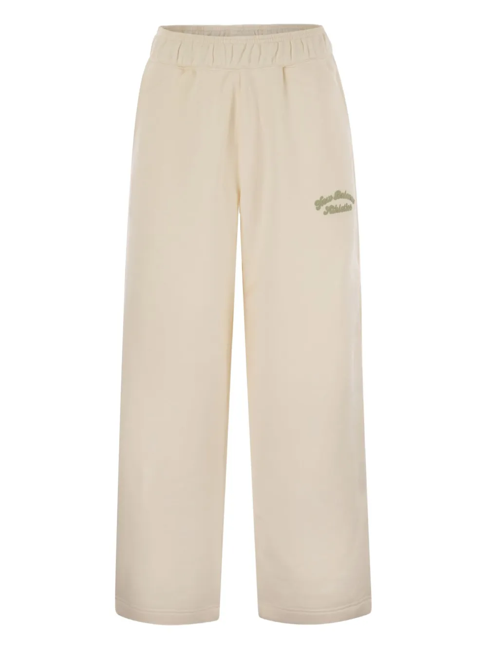 

Спортивные брюки с эластичным поясом и логотипом New Balance, кремовый