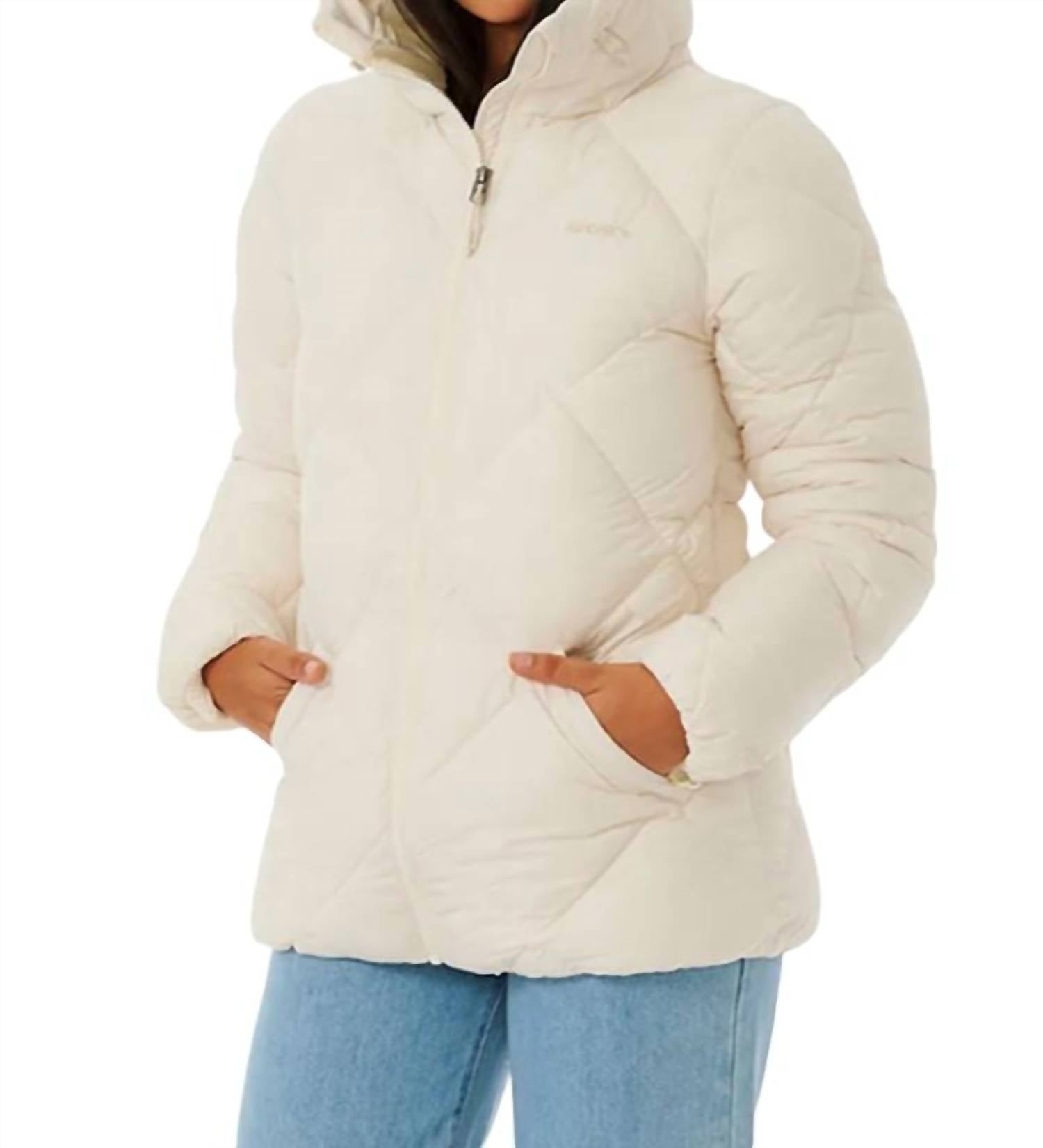 

Shorebreak пуховик в цвете Off White Rip Curl