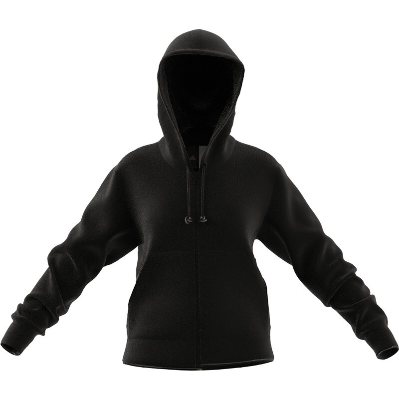 

Толстовка с капюшоном все размеры Adidas, черный