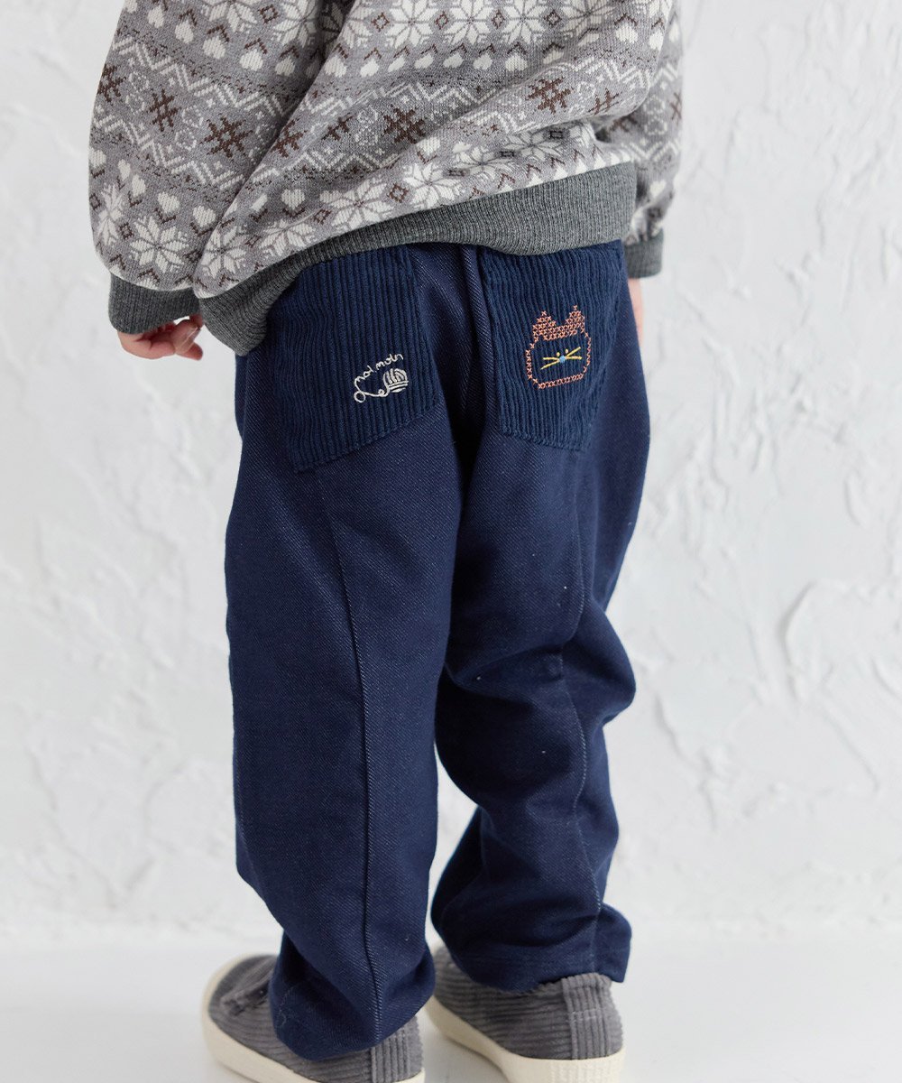 Джинсовые брюки Cat Twill Moimoln, Navy