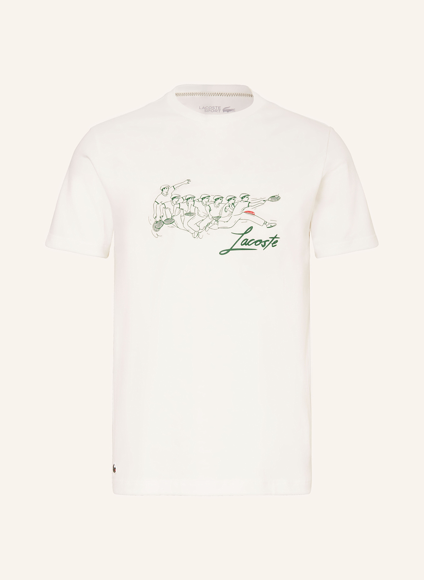 

Футболка Lacoste, мультиколор