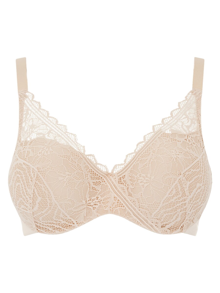 

Бюстгальтер-футболка Chantelle Easy Feel Floral Touch, бежевый