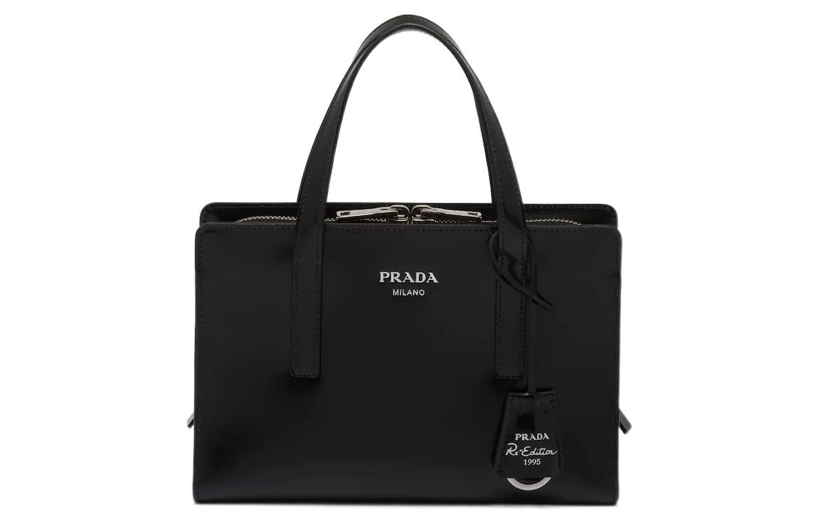 

PRADA Редакция 1995 Мини-сумка из матовой кожи черный
