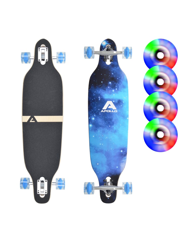 

Apollo Лонгборд Twin Tip DT "Blue Sky" в сине-черном цвете