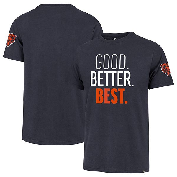 

Мужская футболка '47 navy chicago bears good better best franklin 47 Brand