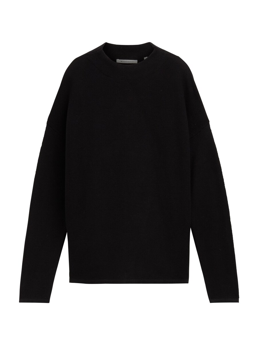 

Базовый свитер TOM TAILOR DENIM Sweater, черный