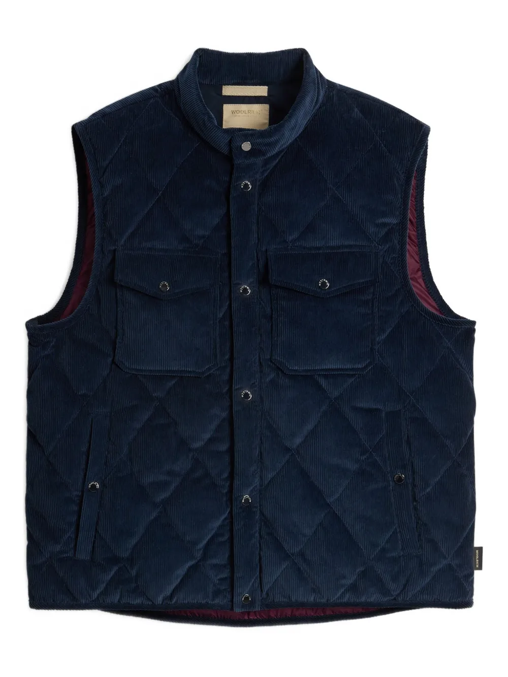 

Стеганый жилет WOOLRICH, синий