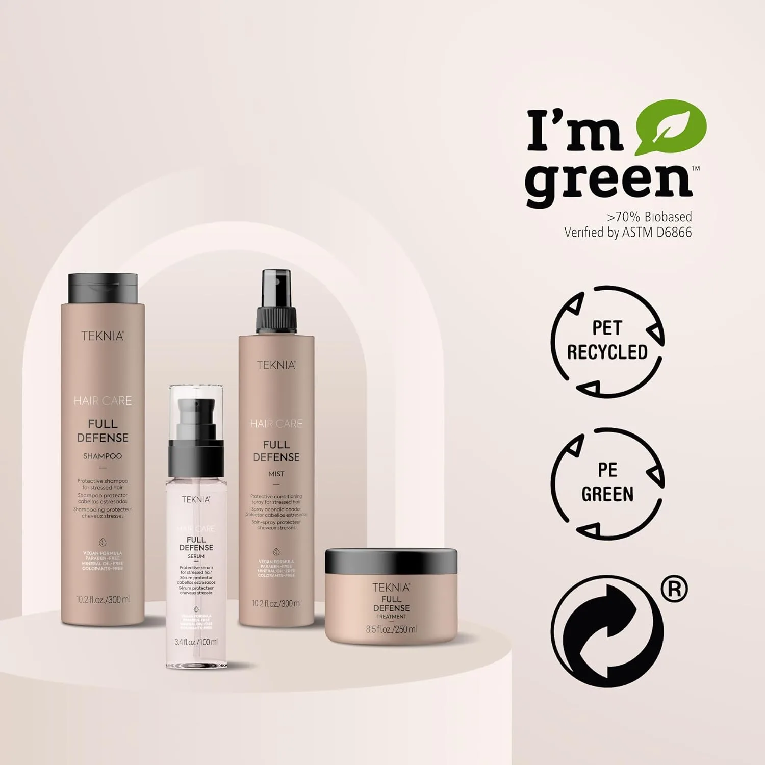 LAKMÉ Teknia Full Defense Hair Treatment, защитная маска для волос от загрязнения и УФ-лучей, 8,5 жидких унций — фото 4
