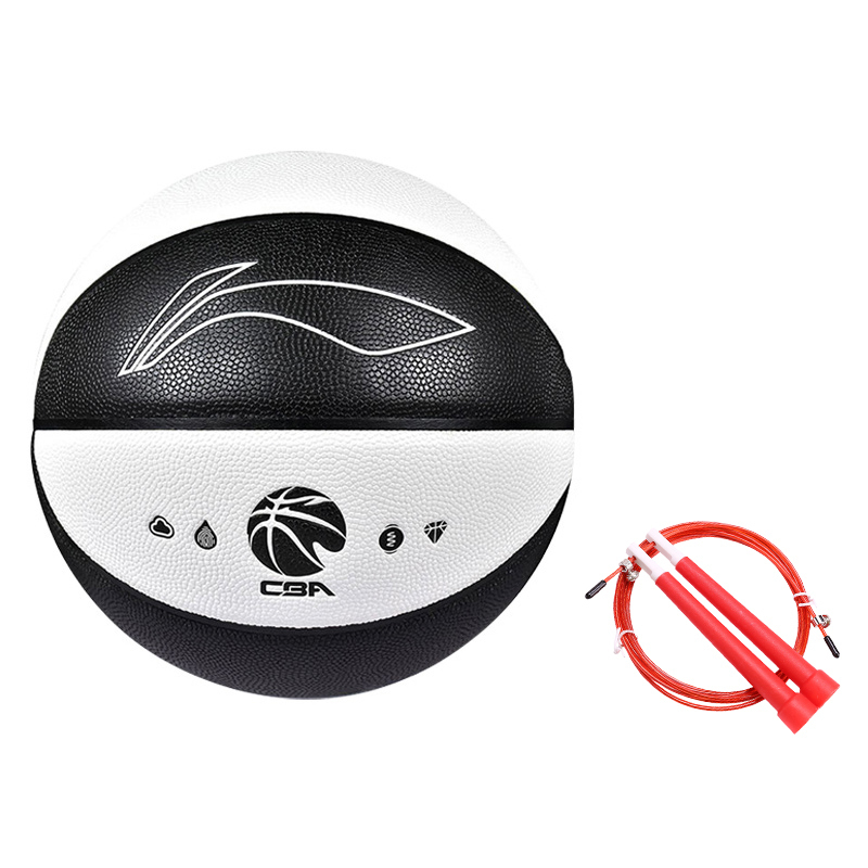 

LINING CBA Collection PU баскетбольный мяч black white размер 6 тренировочный women's