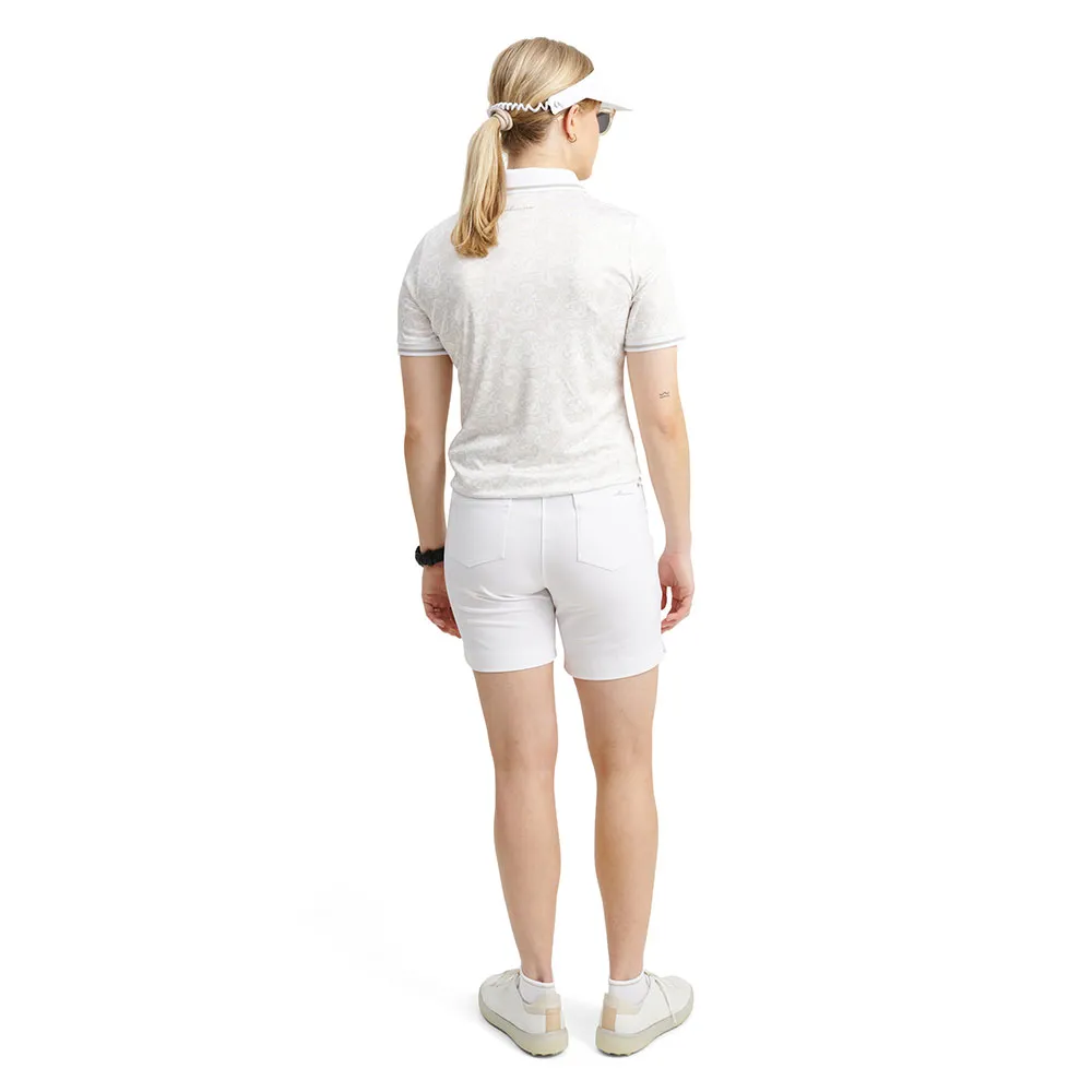 

Поло с коротким рукавом Abacus Golf Cherry Woman, белый