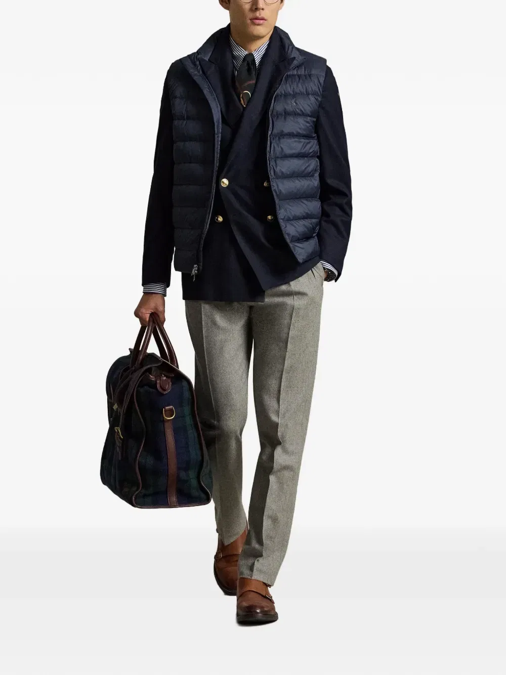 Дутый жилет The Colden POLO RALPH LAUREN, синий — фото 2