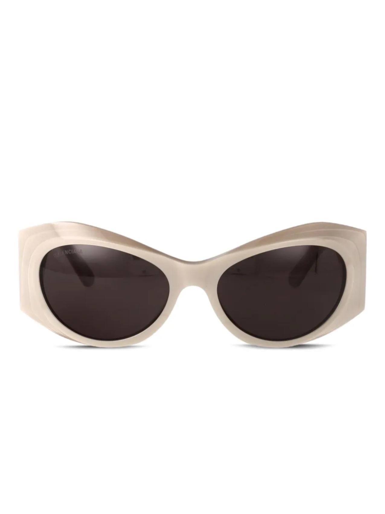 

Солнцезащитные очки в геометрической оправе Balenciaga Eyewear, нейтральный