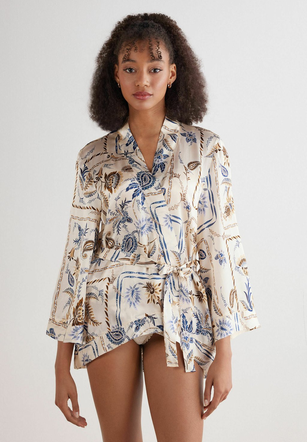 

Халат ITALIAN RIVIERA KIMONO Intimissimi, мультиколор