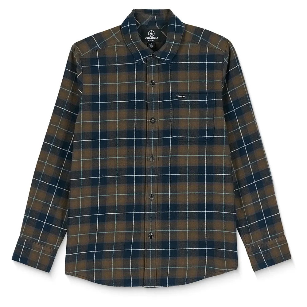 

Рубашка с длинным рукавом Volcom Caden Plaid, зеленый