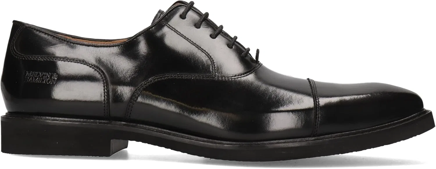Туфли Melvin & Hamilton Herren Dino 3 Oxford, Black — фото 2