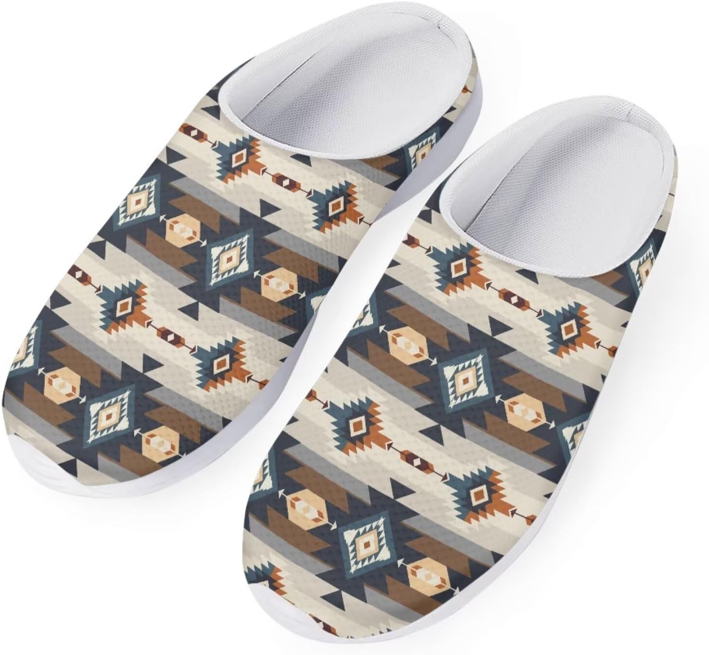 

Женские слипоны-кроссовки Forchrinse с тропическим ананасом и плюмерией, дышащие, для ходьбы, сабо, домашние и пляжные тапочки, обувь для медсестер, легкие, Aztec